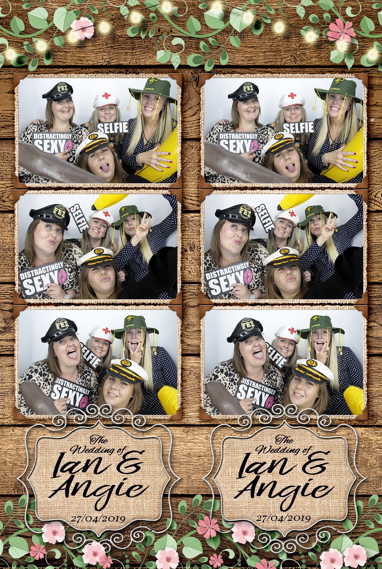 Ian & Angie’s wedding  | View more photos from the event at gallery.myphotoboothexperience.co.uk/u/MyPhotoBoothExperienceLtd/Ian-Angie’s-wedding
